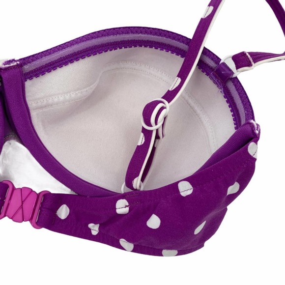 Seafolly Australia La Vita Bustier Orchid Purple - Picture 11 of 12